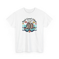 Vintage Fishing Reel Good Vibes Design mq0tmec32ke - Adult Unisex T-Shirt