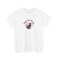 Cozy Cat Mom Vibes Minimalist Design mq7evd1l324 - Adult Unisex T-Shirt